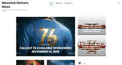 Desktop Screenshot of maverickgamers.com